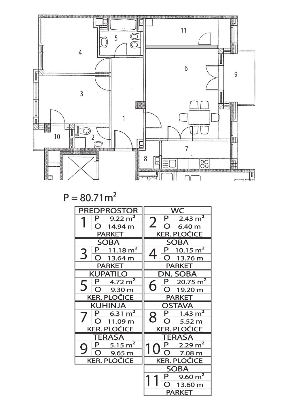 Slika 1 - Porečka 9, Četvorosoban stan na prodaju, 81m2, 320.000€